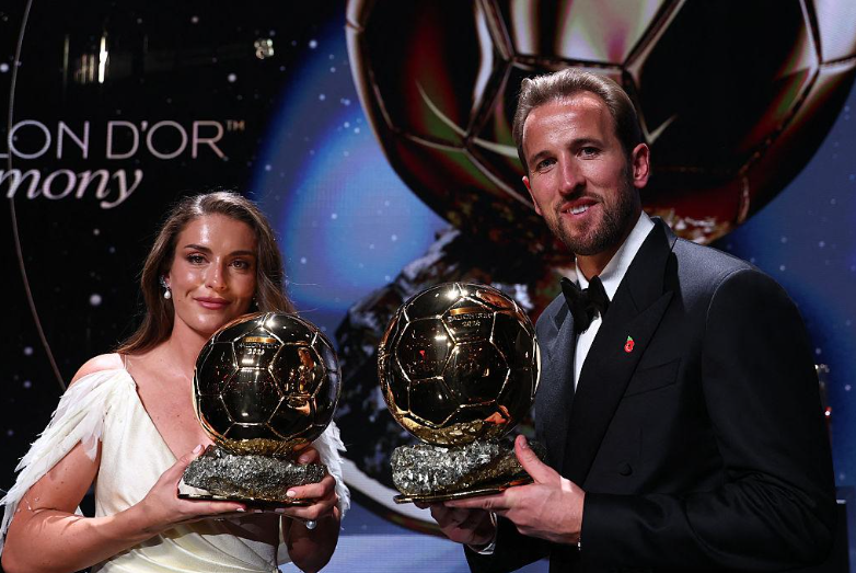 Harry Kane and Alexia Putellas win Ballon d’Or honours