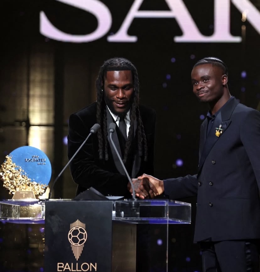 Burna Boy Takes Nigerian Football Dream to Ballon d’Or Stage