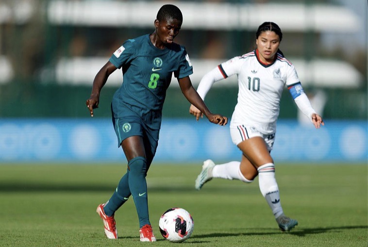 Nigeria’s Flamingos Beat Mexico 2–1 to Reach U-17 Women’s World Cup Quarter-Finals